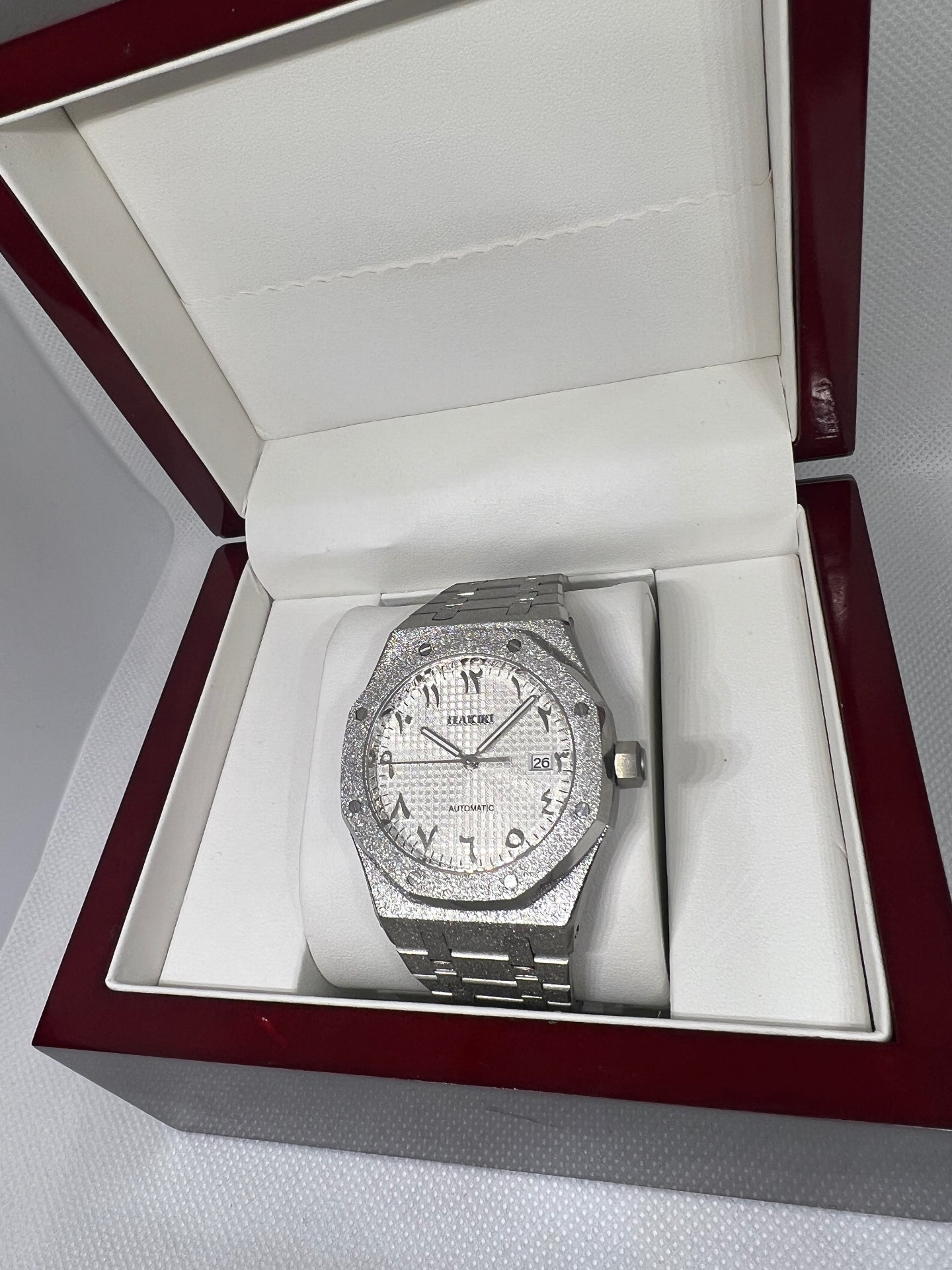 Hakiki ICE White detail